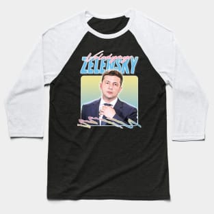 Zelensky Ukraine / / Retro Aesthetic Fan Artwork Design Baseball T-Shirt